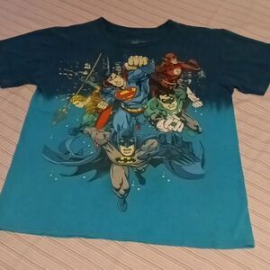 Justice League kids Tee Size: 2XL(18)         (0473)
